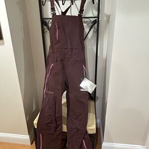 Scott Women’s Vertic DRX 3L Ski Bibs, NWT, Size US L